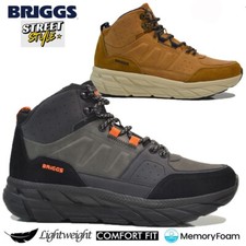 MENS MEMORY FOAM HIKING WALKING BOOTS ANKLE WINTER TREKKING TRAIL TRAINERS SHOES Trekking Shoes & Boots price