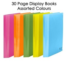 30 Page Document Display Presentation Books File Portfolio - Large Colour Range File price