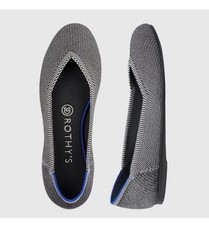 Rothys Black White Houndstooth The Daily Flat Sz 8.5 Washable Ballet Flats Ballet Flats price