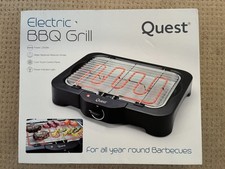 Quest Electric BBQ Grill / Indoor & Outdoor Grill with Minimal Smoke / 2300W NEW Electric Grill-Barbecues price