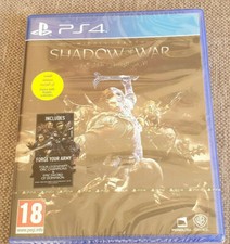Sony Playstation 4 PS4 Game Middle Earth Shadow of War New Sealed PlayStation 4 PS4 Games price