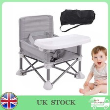 Foldable Baby Highchair - Portable Travel Booster Seat with 5-Point Harness High Chair price