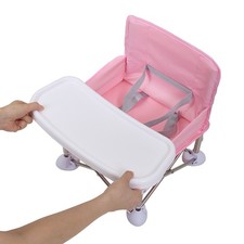 NEW Portable Folding Baby Booster High Chair Toddler Feeding Seat for Dining 6M+ High Chair price