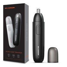 Rechargeable Nose Hair Trimmer for Men 360° Dual Blade Painless Eyebrow Shaver Shavers price