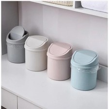 Mini Waste Bin Small Trash Can Home Office & Desktop Use Space-Saving Design Office Bin price