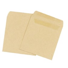 Small Brown Plain Envelopes - Self Seal - Money Wage Pay Seeds Envelope price
