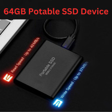 64GB PORTABLE EXTERNAL HARD DRIVE USB3.0 SSD Portable Hard Drives price