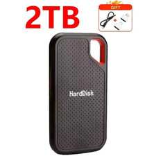 Portable Drive 2TB External Hard Drive Classic Black - PC Laptop and MAC Portable Hard Drives price