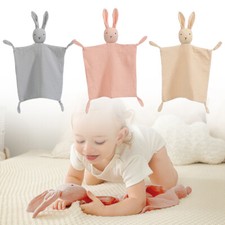Soft Cotton Bunny Comforter Muslin Blanket Unisex Vivid Interest Safe Baby Quilt price
