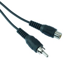 Male Plug to Female Socket RCA Phono Extension Cable Lead Audio Video 1m to 10m RCA Cable price