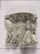 Urban Outfitters Strapless Boned Corset Top Beige Women’s Size S Cotton Blend Women's Corset price