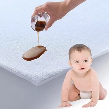 NEW WATERPROOF BABY COT BED MATTRESS PROTECTOR FITTED TERRY SHEET 140x70 cm Baby Mattress Protector price