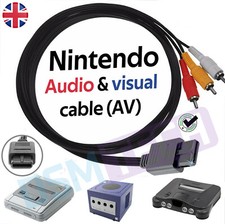 Super Nintendo SNES GameCube GC N64 TV Cable AV Lead Wire RCA Audio Video Cable Video Cable price