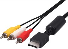 Sony Playstation TV AV Cable PS1 PS2 PS3 Lead Composite Video Audio RCA 1.8M Video Cable price