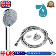 Shower Head Set Universal Multi Function Chrome Anti-Limescale Bath & 1.5M Hose Shower Set price