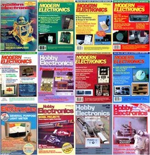 Modern & Hobby Electronics Magazine's (DVD) *COMPLETE* + Computer Craft Popular Hobby Electronics price