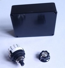 Rotary Switch 1 pole 2 to12 way,  control knob plastic hobby electronics box Hobby Electronics price