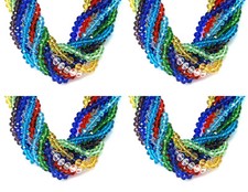 ❤ Faceted Rondelle Crystal ABACUS Glass Beads 3mm~8mm PICK COLOUR Jewellery ❤ Abacus price