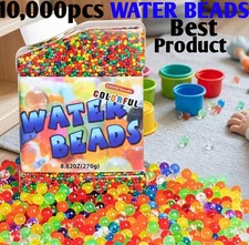 10,000pcs Water Beads Color Aqua Gel Crystal Ball Plant Soil Flowers Vase Filler Vase price