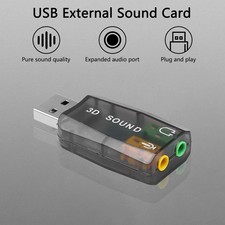 5.1USB to 3.5mm mic headphone Jack Stereo Headset 3D Sound Card Audio Adapter PC Sound Card price