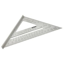 6" 150mm ALUMINIUM ROOFERS SET SQUARE ROOFING RAFTER TRI-SQUARE MITRE GUIDE SAW Set Square price
