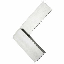 Engineers Square 2" 50mm Tri Set Right Angle Straight Edge Stainless Steel Set Square price