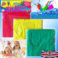 Kids Play Apron Painting Messy Fun Paint Waterproof Sleeveless Protect Clothing Painting Apron price