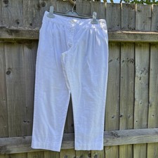 Next Girls White Trousers Age 10 Girls' Capri Trousers price