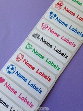 Stick on Waterproof School Kids Identity Printed Name Labels Stickers School Label price