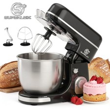 SUPERLEX 1300W Electric Food Mixer Stand Stainless Steel Mixing Bowl Dough Hook Mixers price