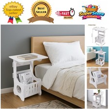 Child-Safe 3-Tier Nightstand - Sturdy Design for Living Room or Bedroom Baby Room Nightstand price