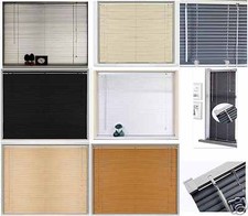 PVC Blinds Window Venetian Home Office Easy Fit Blind Wood Effect TRIMMABLE New Venetian Blind price