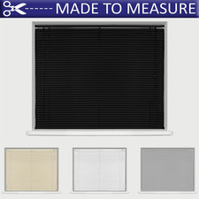 MADE TO MEASURE PVC VENETIAN BLIND - CREAM / BLACK / WHITE / GREY - CUSTOM MADE Venetian Blind price