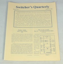 Switcher's Quarterly Telephone Journal 1999 - Key Systems, Switchboards Phone Switchboards price