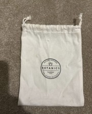 Botanics Cotton Drawstring Bag Small White Pouch Cosmetic Skincare Storage Makeup Bag price