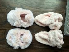 Infant Pink Booties Set of 2, Carters & Burts Bees Infant / 0-3 Baby Booties price