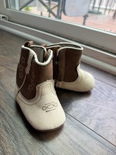Rising Star Infant Cowgirl Western Boots Size 3-6 Months Baby Booties price