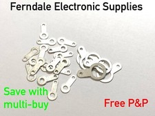 Solder Tag Lug Ring Earth Connector Tin-Plated Brass M2-M6 Pack of 10/20/50/100 Connector price