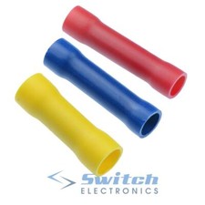 Fully Insulated Red Blue Yellow Butt Crimp Connector Splice Electrical Terminals Connector price