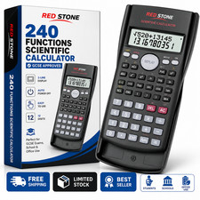 SCIENTIFIC CALCULATOR ELECTRONIC OFFICE 12 DIGITS SCHOOL EXAMS GCSE WITH UK Calculator price