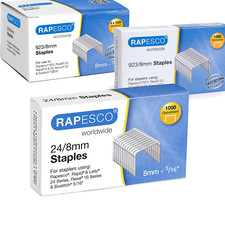 Rapesco Staples All Sizes High Quality - For All Types of Staplers Tackers Stapler price