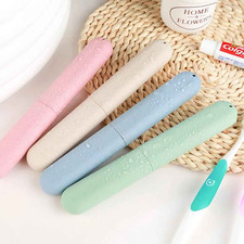 Toothbrush Case Travel Cover ~ Plastic Holder, Family Pack, Brushes Holidays Toothbrush Holder price