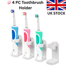 2x Wall Mounted Electric Toothbrush Holder & Toothpaste Stand Bathroom Organiser Toothbrush Holder price