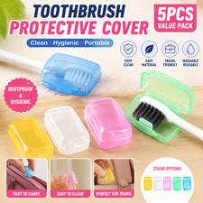 1/10X Toothbrush Head Covers Portable Travel Camping Holder Brush Cap Case Sets Toothbrush Holder price