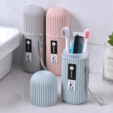 Portable Toothpaste Toothbrush Protect Holder Case Travel Camping Storage Box UK Toothbrush Holder price
