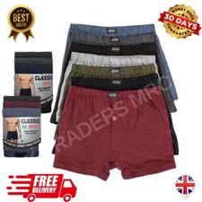 12 PACK 3,6 MENS CLASSIC BOXER SHORTS BRIEFS COMFORT FIT JERSEY UNDERWEAR PANTS Men's Jersey price