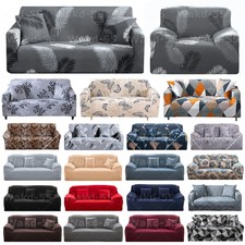 Sofa Cover 1 2 3 4Seater Elastic Settee Stretch Slipcover Couch Floral Protector Sofa & Couch Cover price