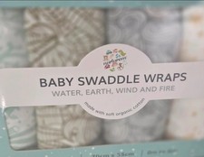 Baby Swaddle Wraps. Made With Soft Organic Cotton Baby Swaddle price