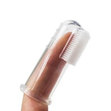 Silicone Finger Toothbrush for Pets Dog Cat Baby Kids Teeth Cleaning with Case Baby Toothbrush Case price