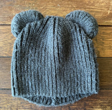 GAP Kids Grey knit Beanie with Ears L/XL (10 - 12 Years) Kids' Beanie price